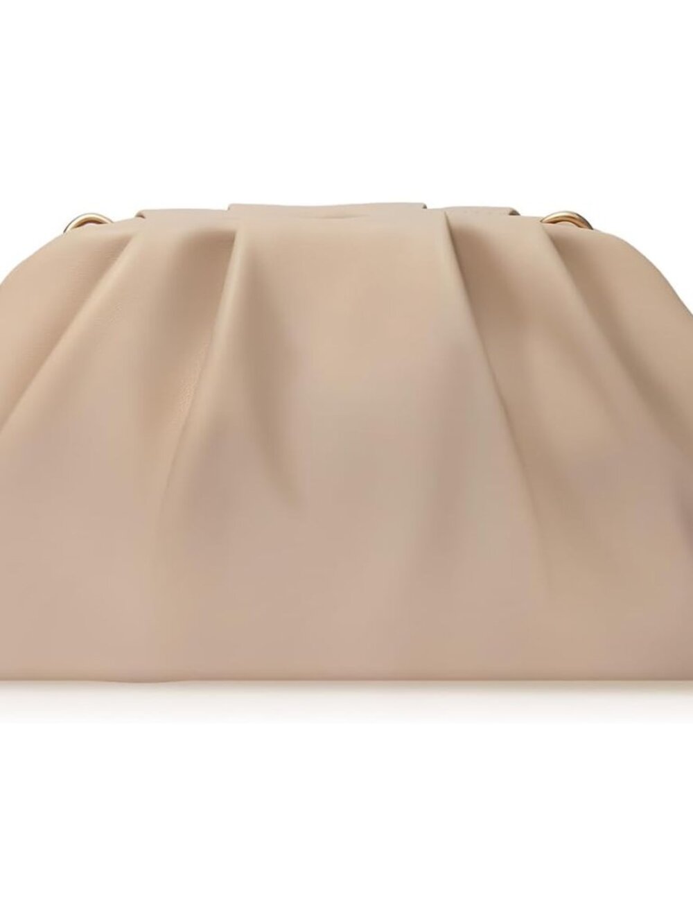 Clutch Purse for Women Soft Pleated PU Wedding Clutch, Elegant Evening Bag for G